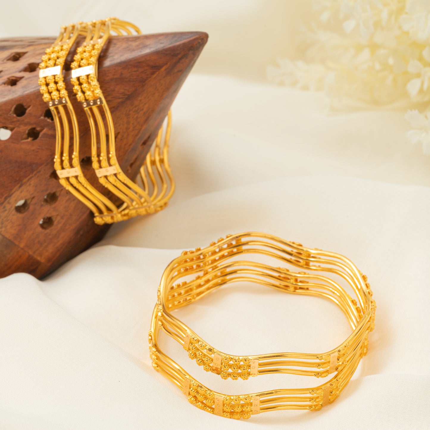 22KT Drisya Bangles