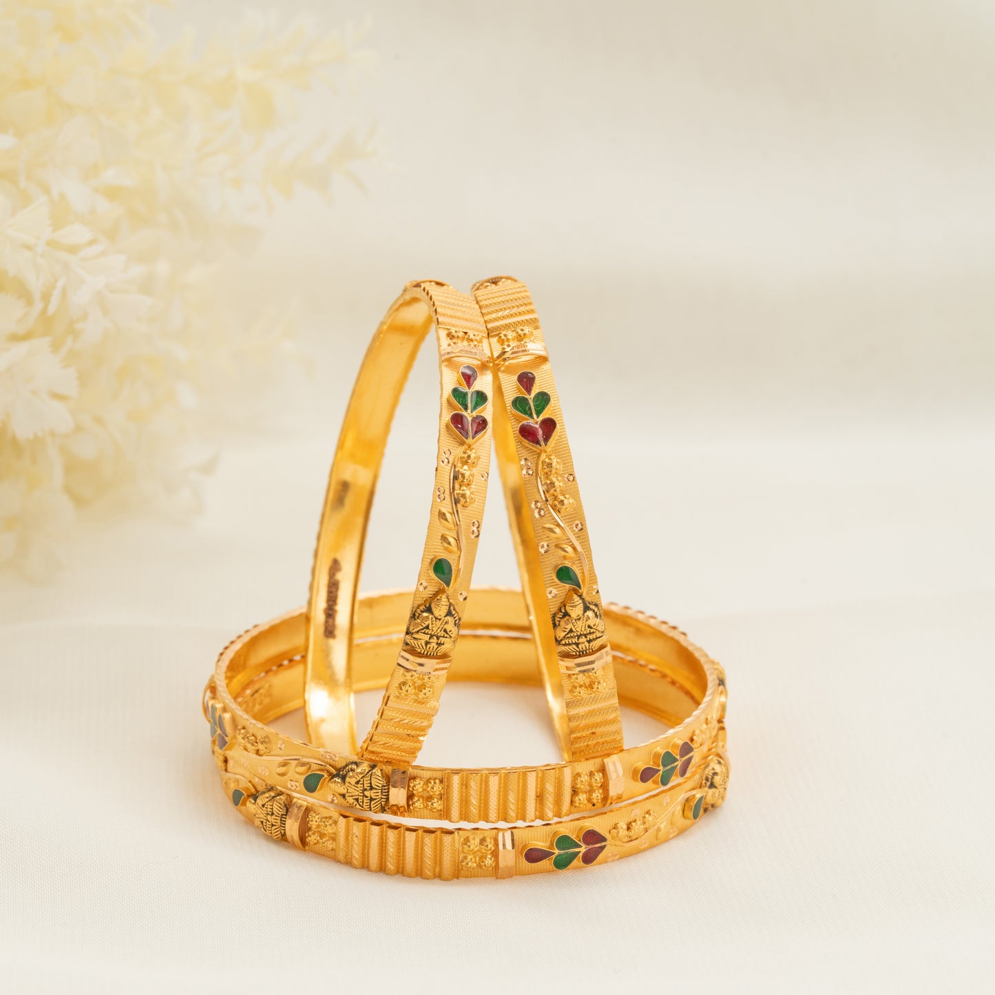 22KT Lakshmi Bangles