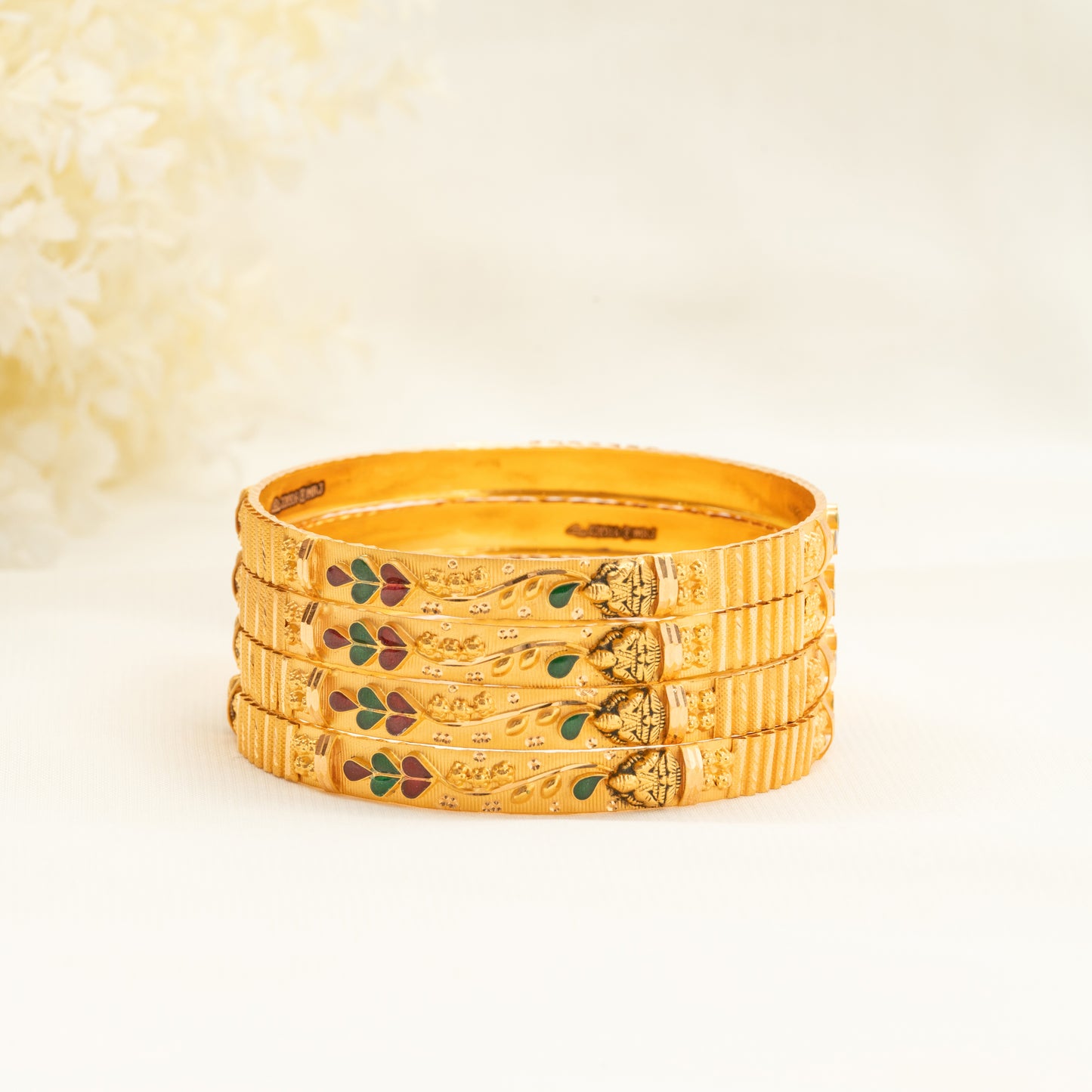 22KT Lakshmi Bangles