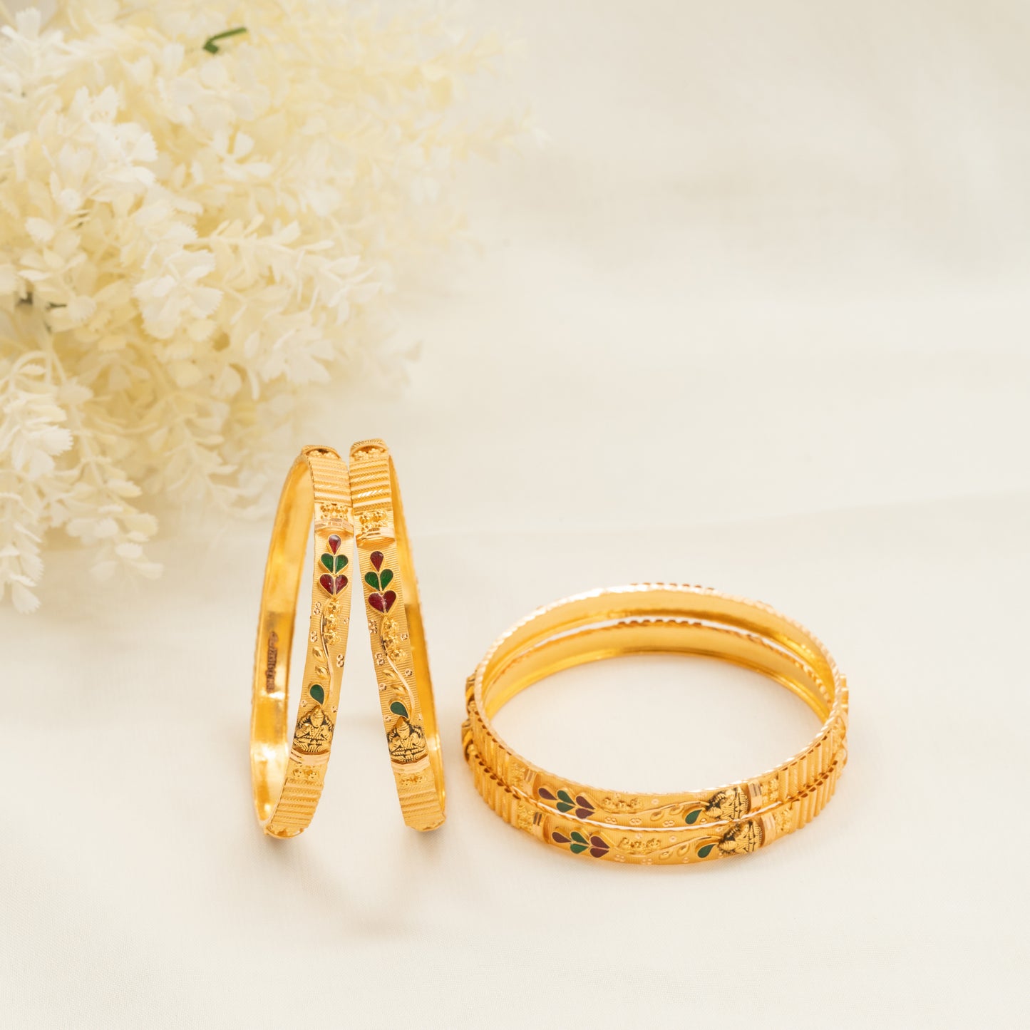 22KT Lakshmi Bangles