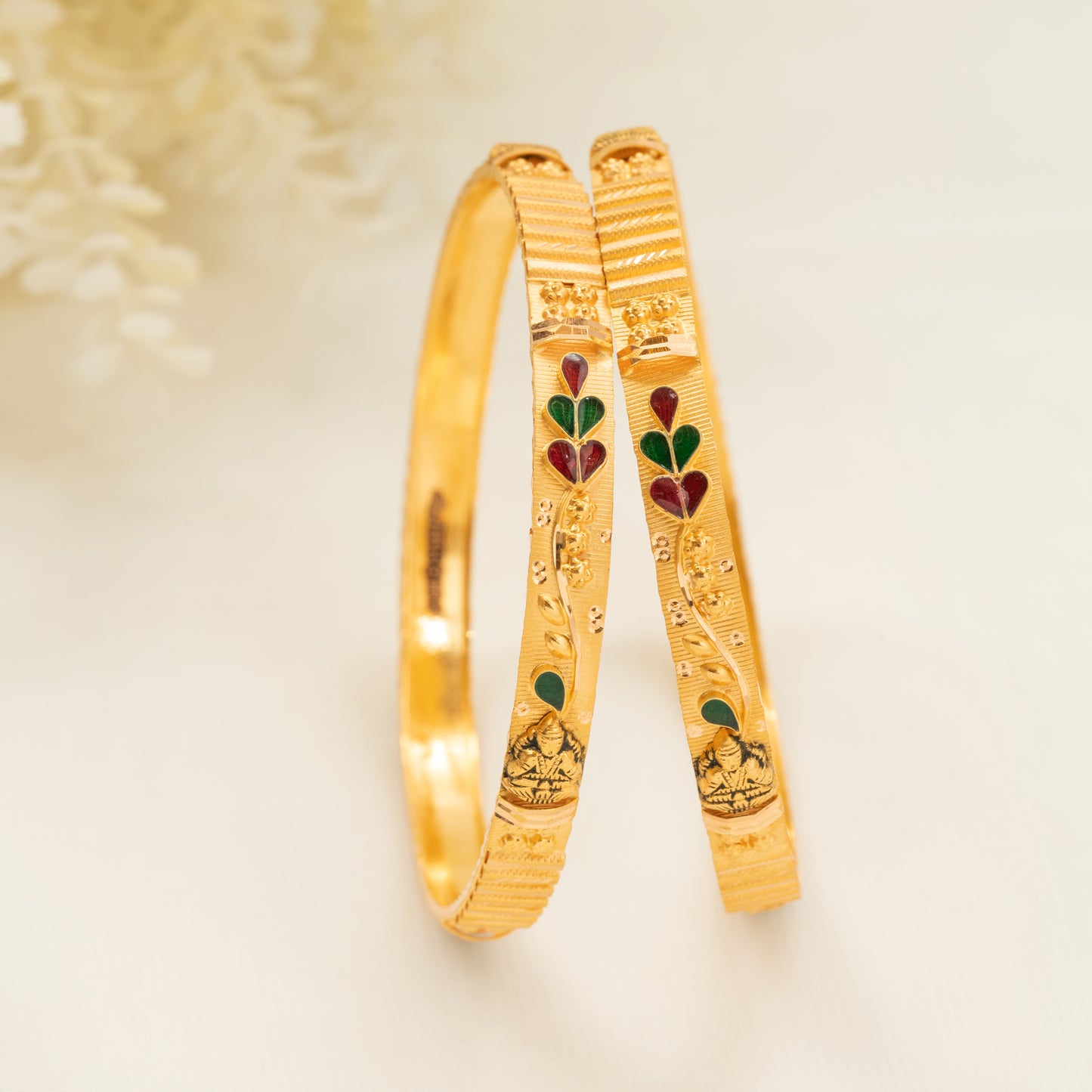 22KT Lakshmi Bangles