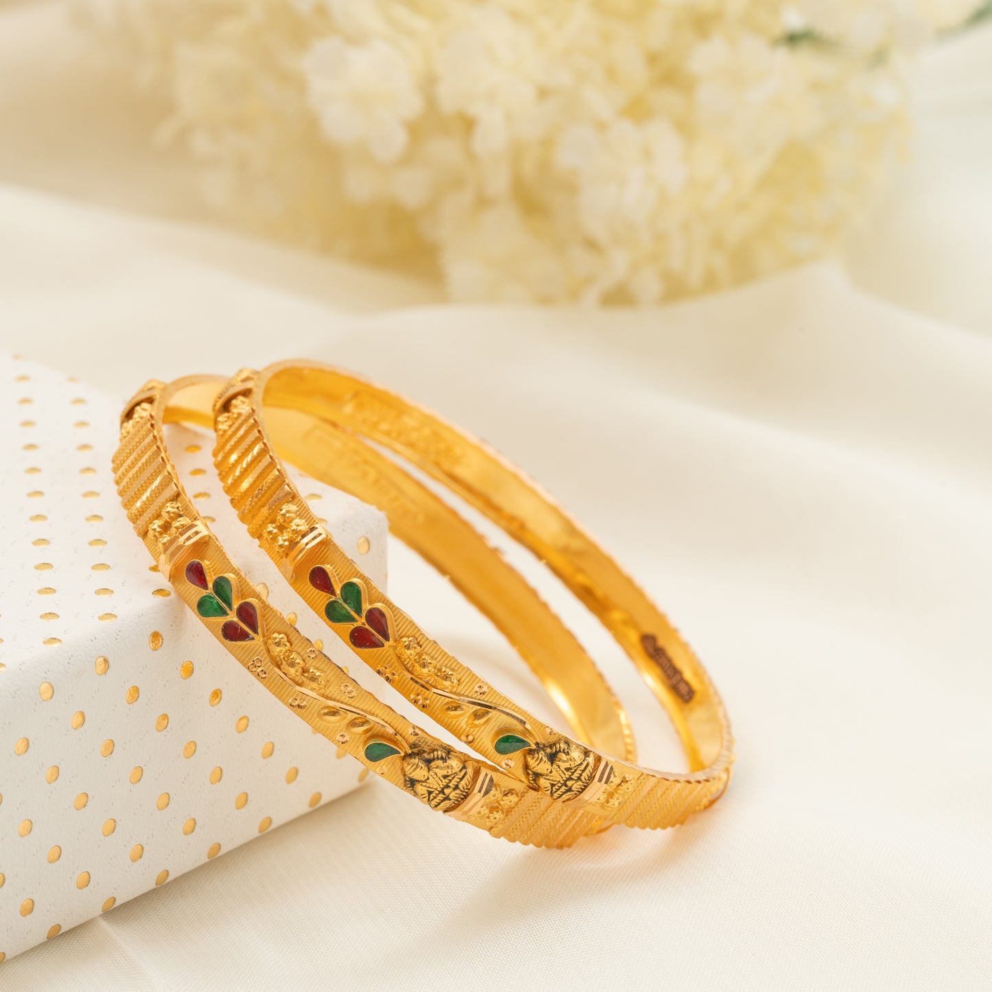 22KT Lakshmi Bangles