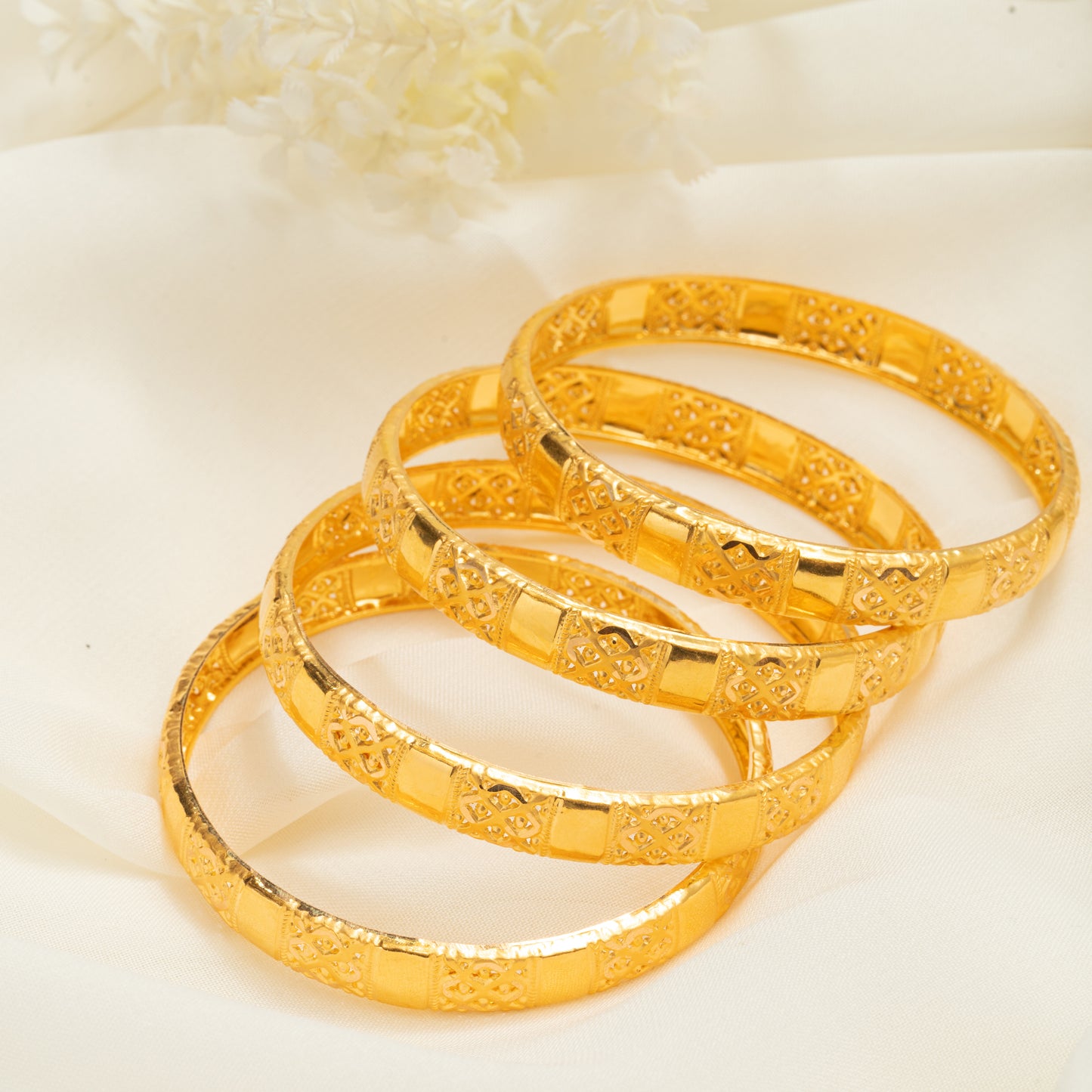 22KT Diya Bangles
