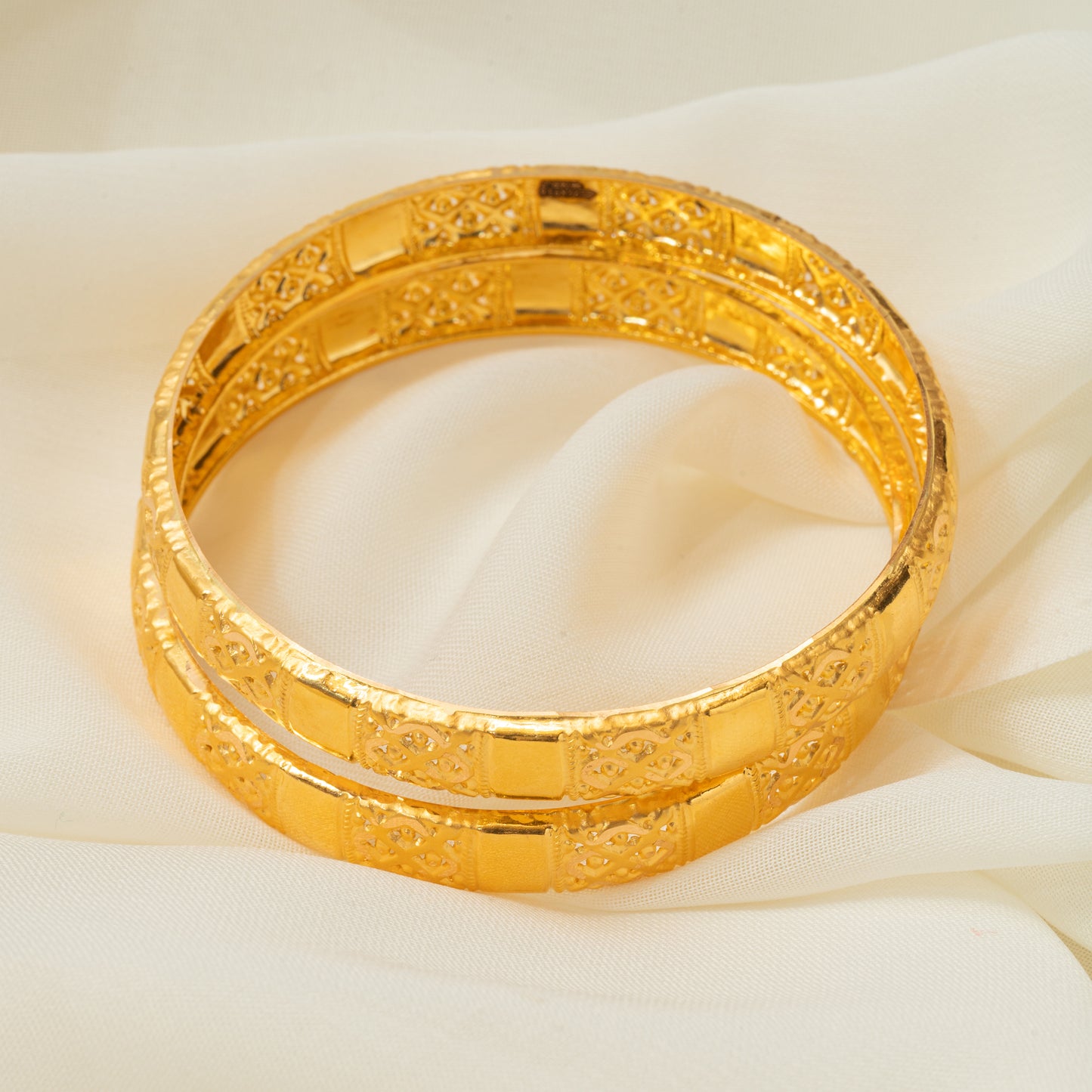 22KT Diya Bangles