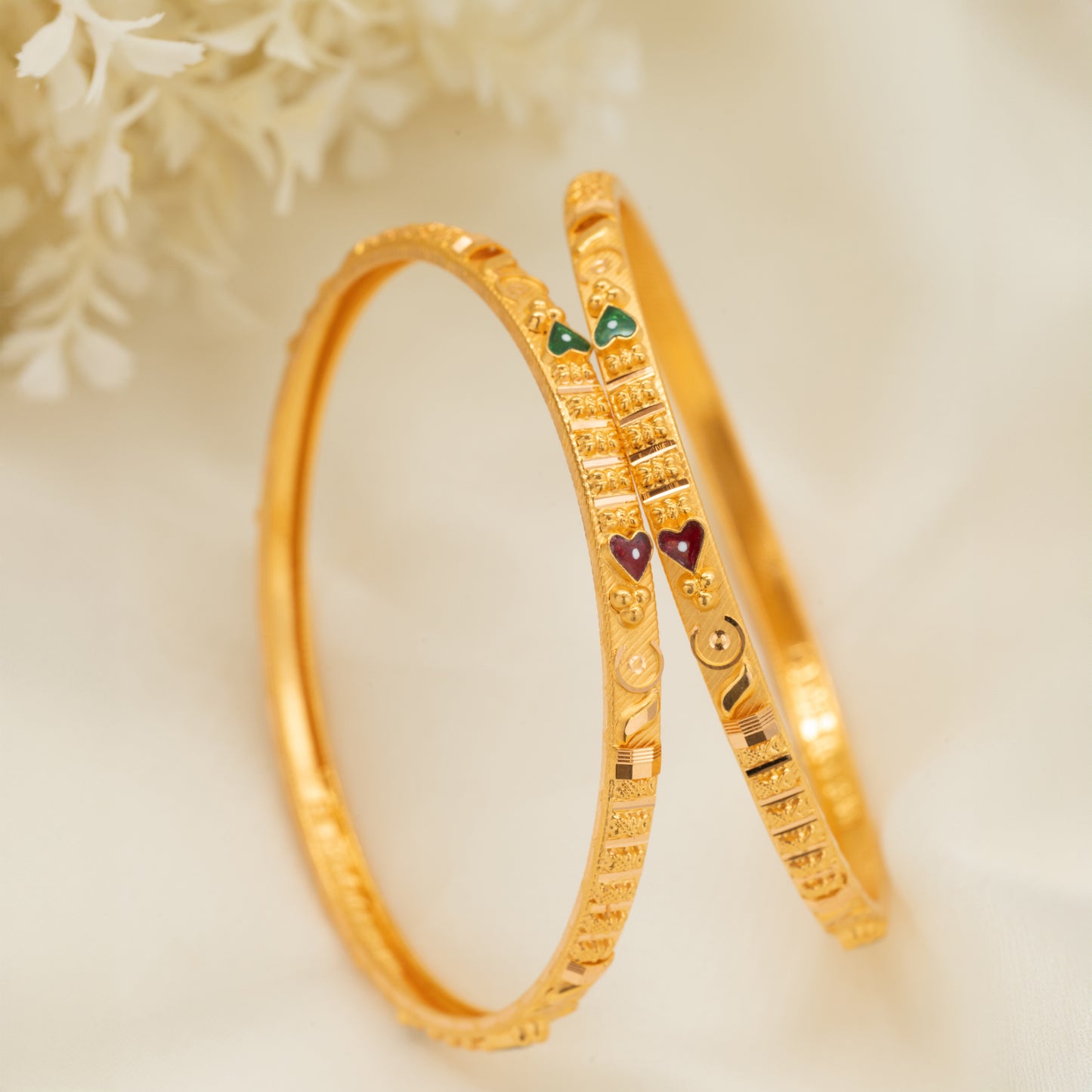 22KT Hridya Bangles