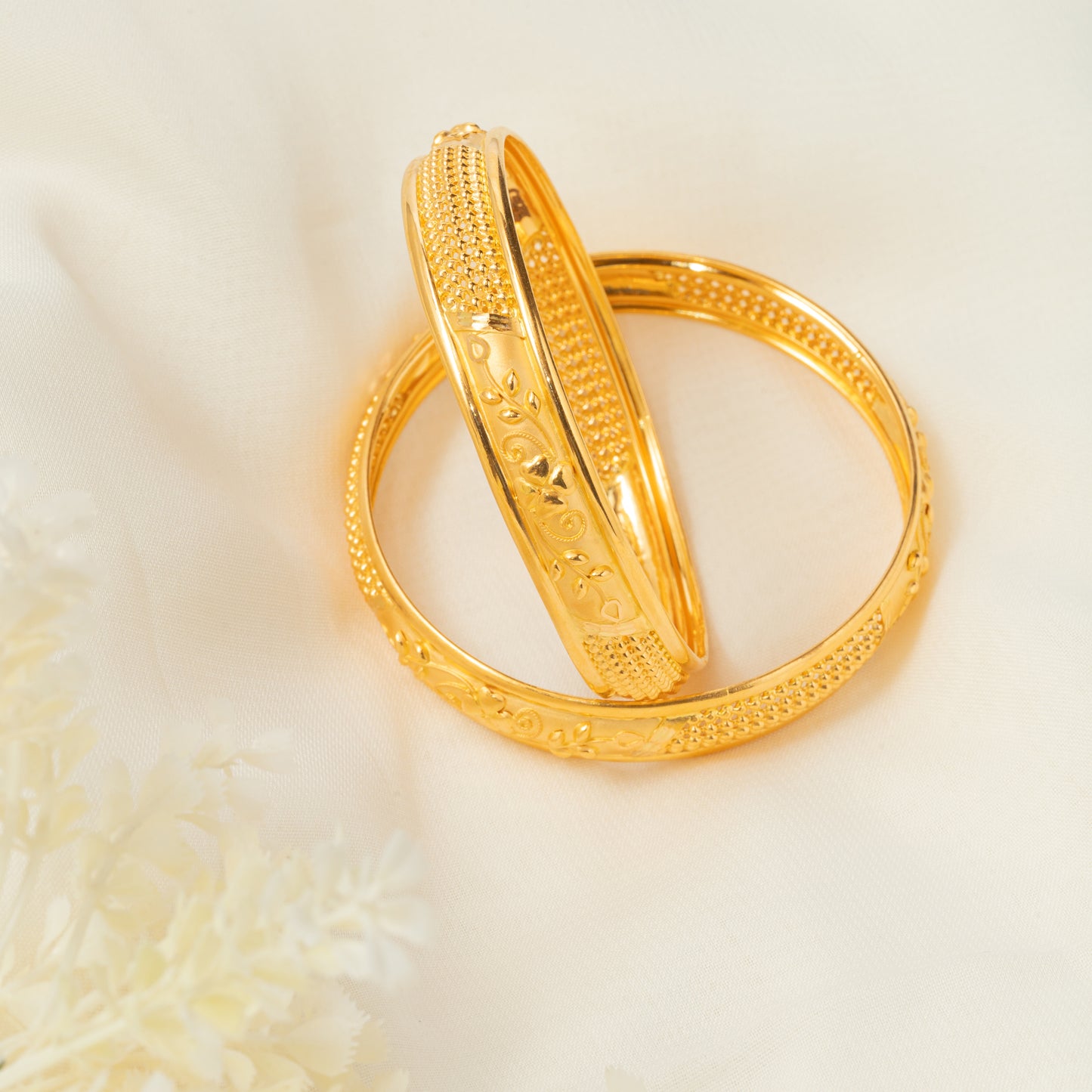22KT Ardhra Bangles