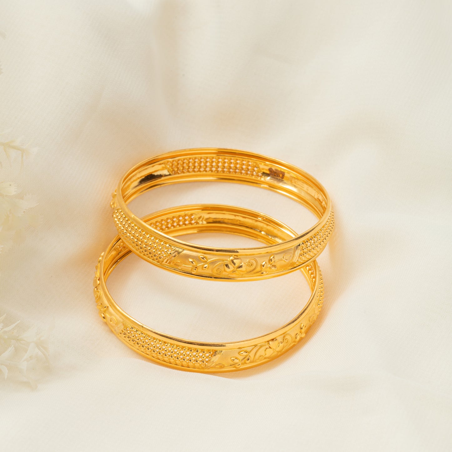 22KT Ardhra Bangles