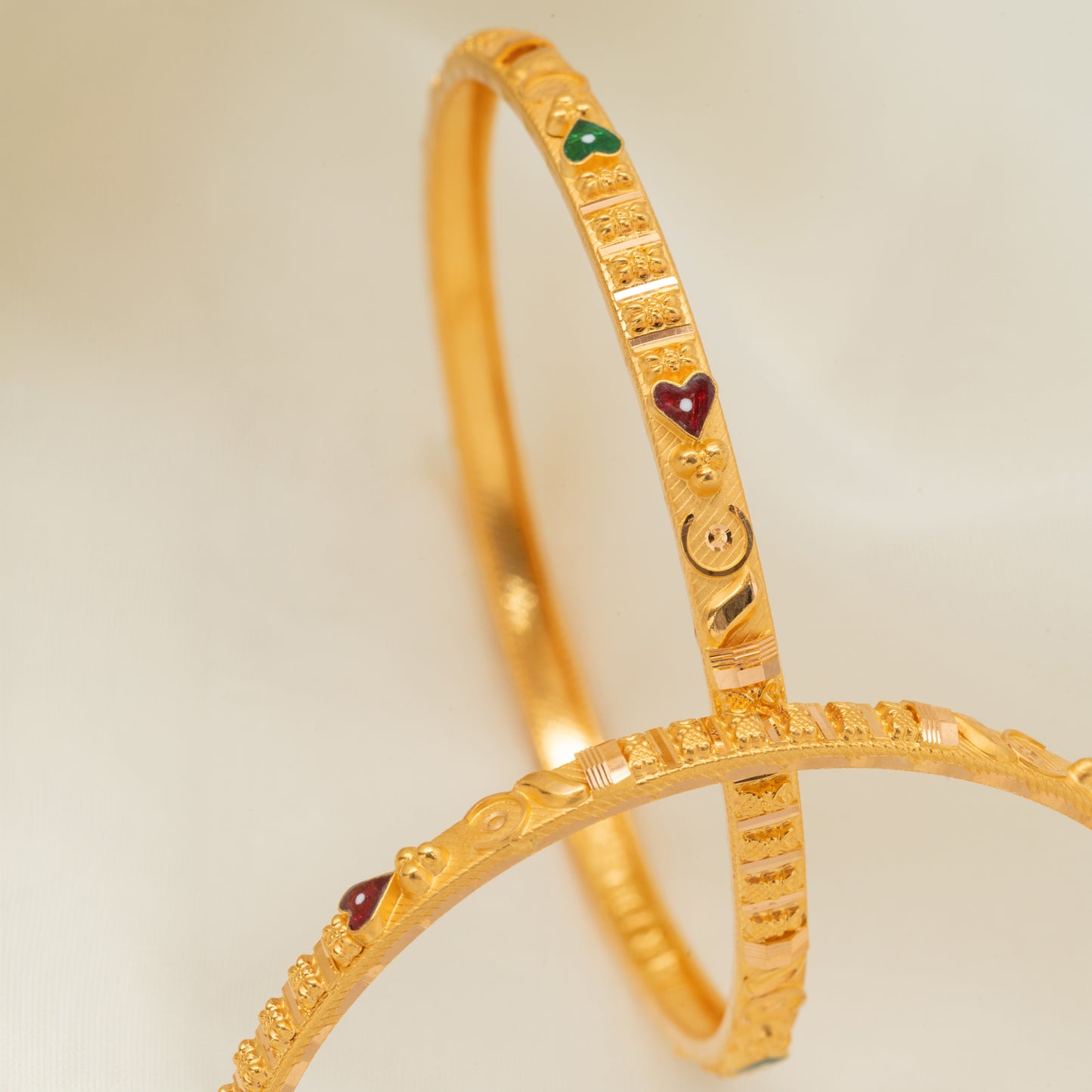 22KT Hridya Bangles