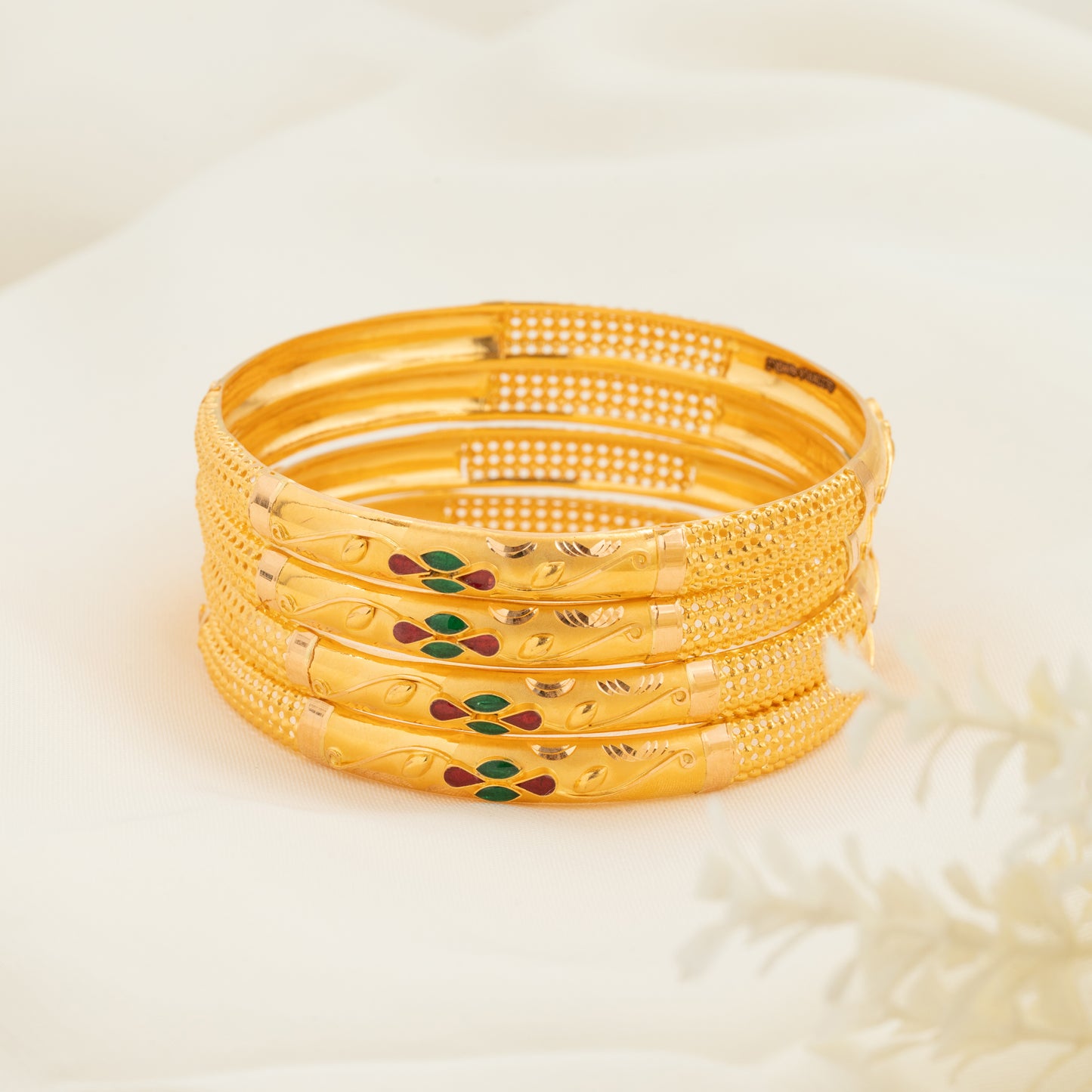 22KT Dhanya Bangles
