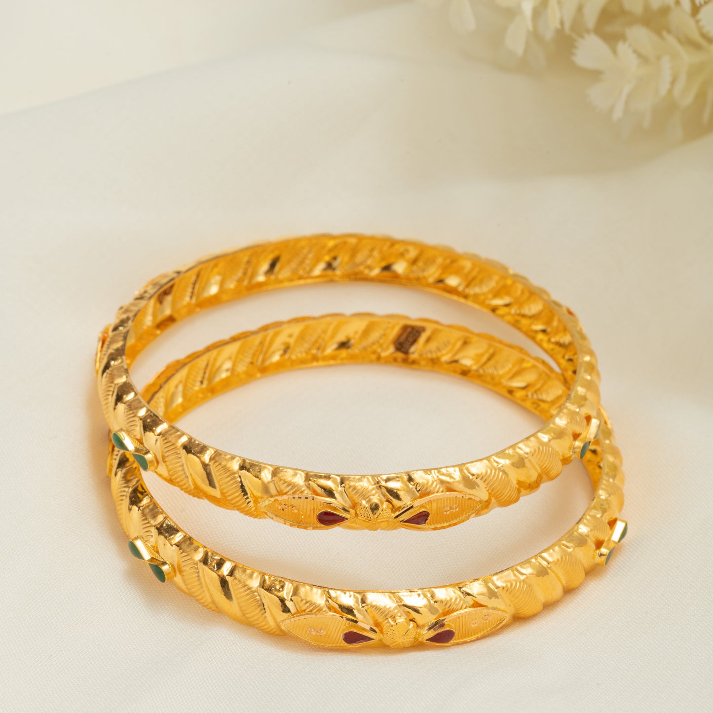 22KT Aurora Bangles