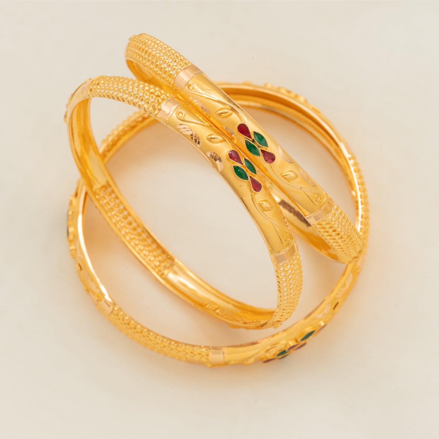 22KT Dhanya Bangles