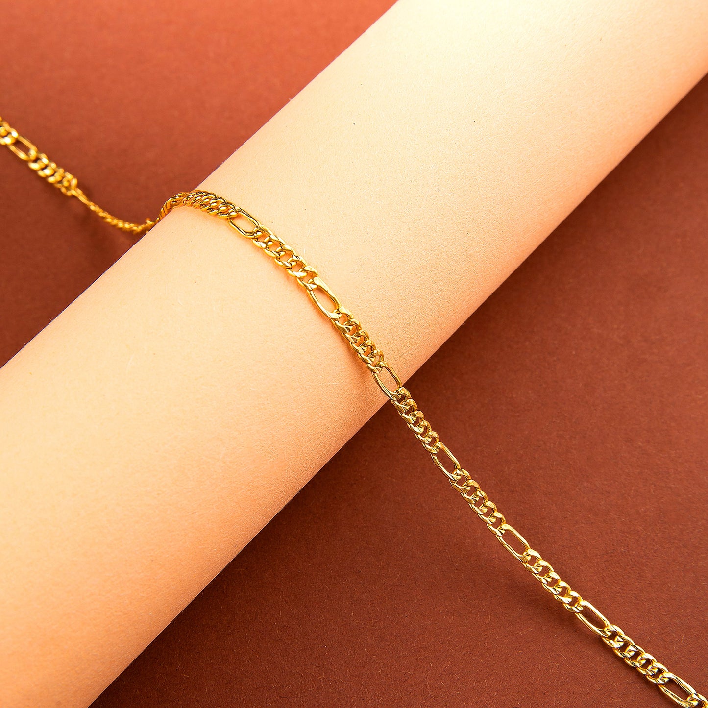 22KT Seeta Leaf Chain
