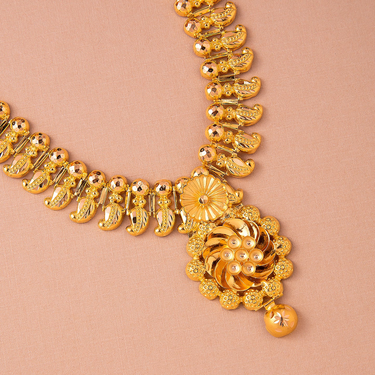 22KT Uma Kerala Necklace