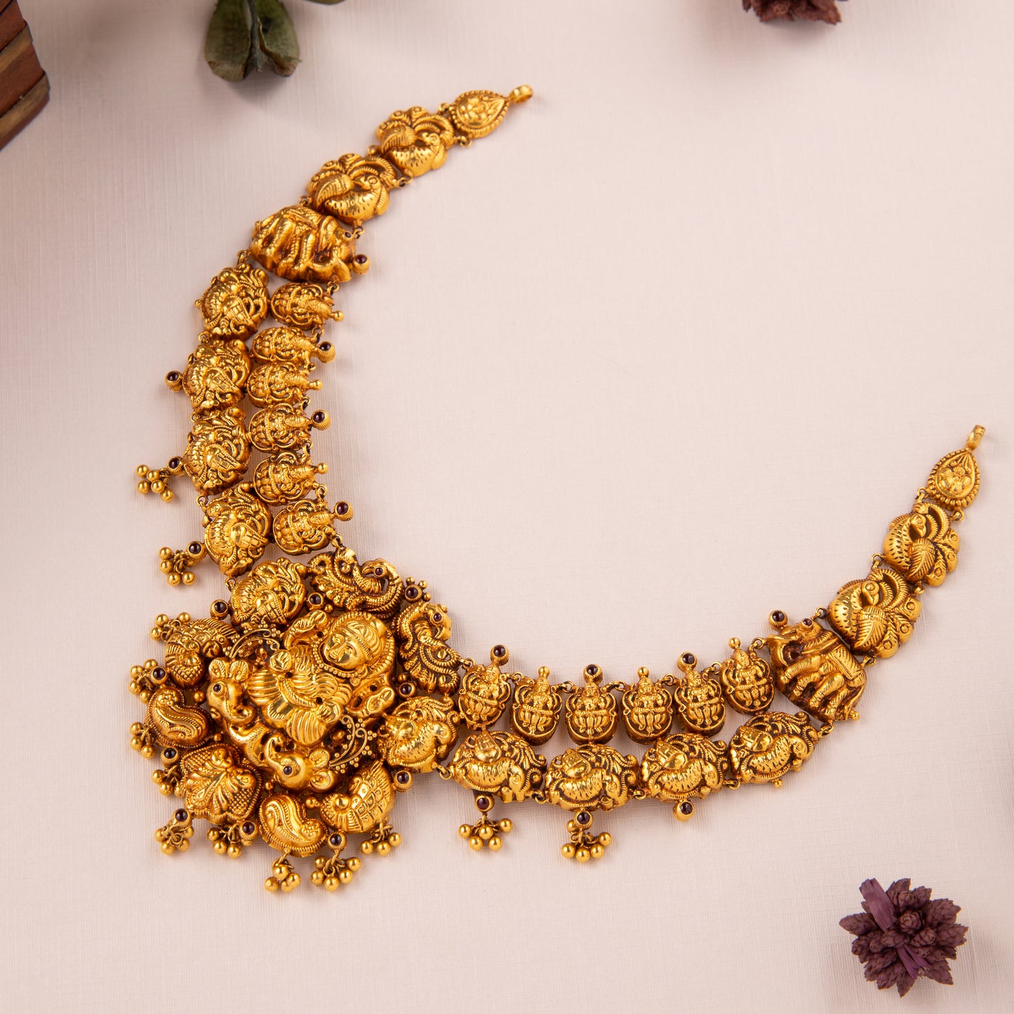 22KT RubyAntique Necklace