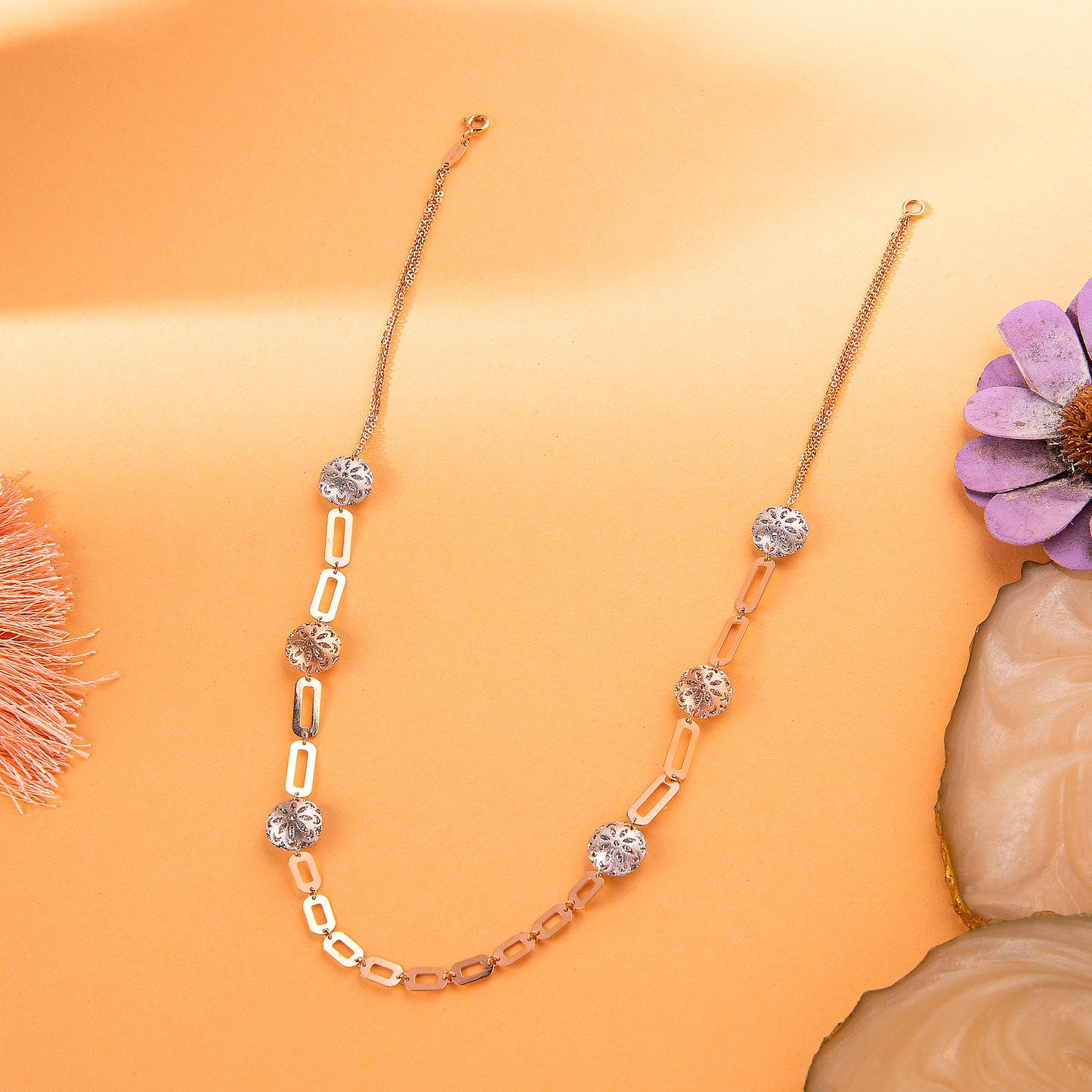 18KT Valentina Rosegold Chain