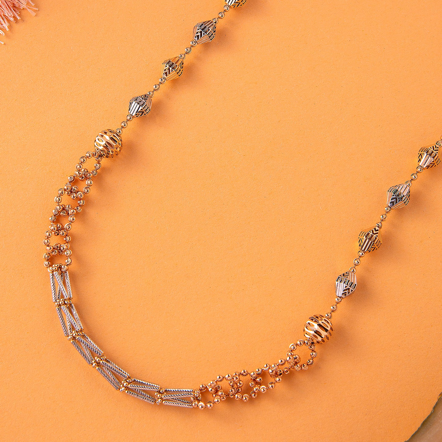 18KT Jade Rosegold Chain