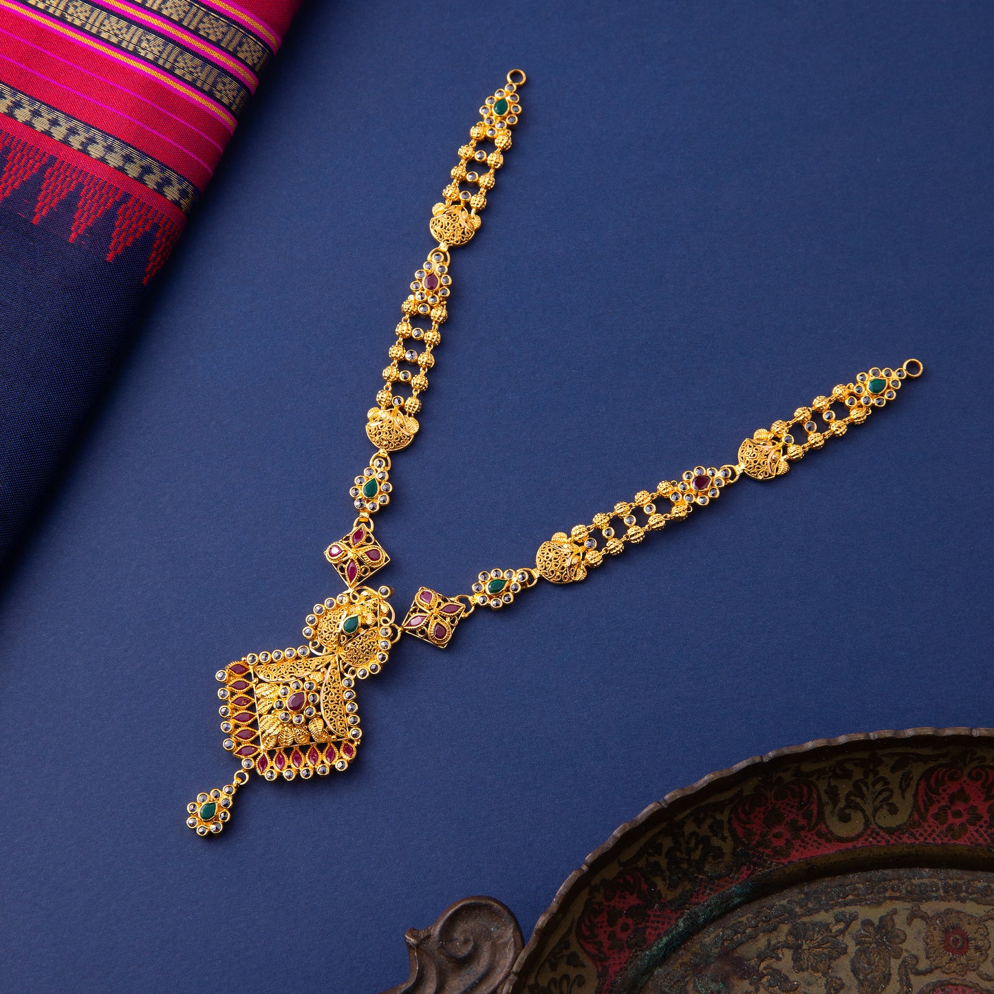 22KTAntique Necklace- 2