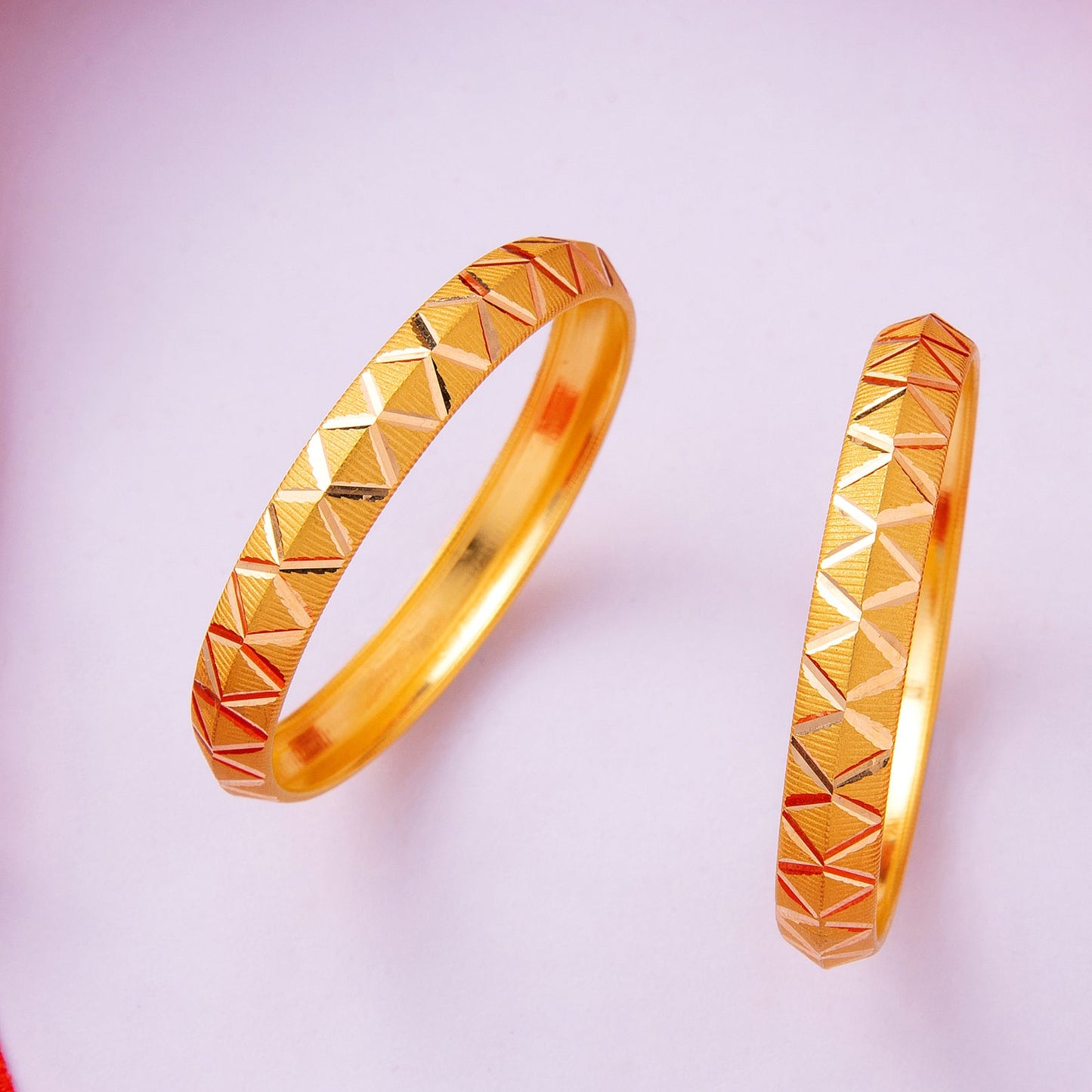 22KT Lata Baby Bangles