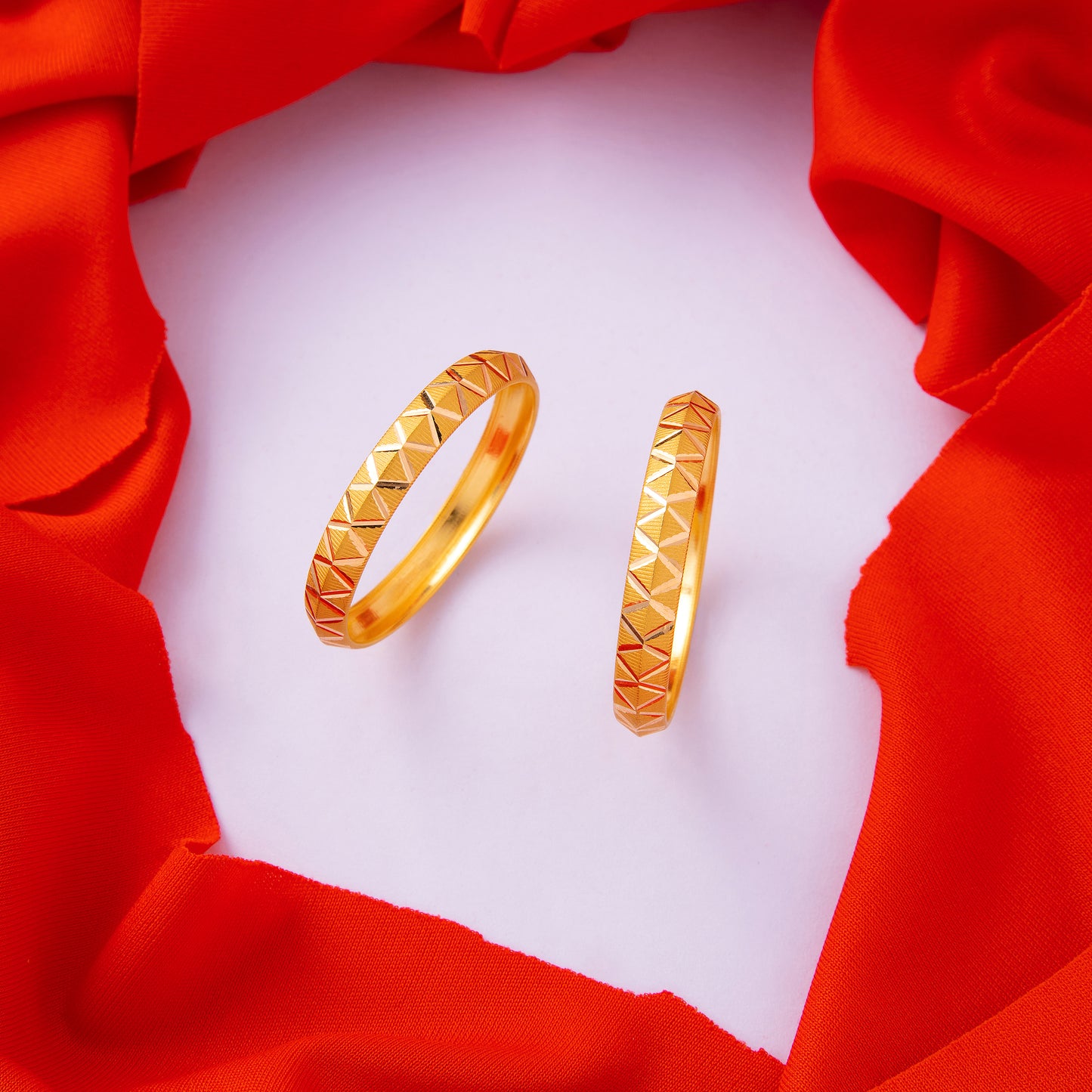 22KT Lata Baby Bangles