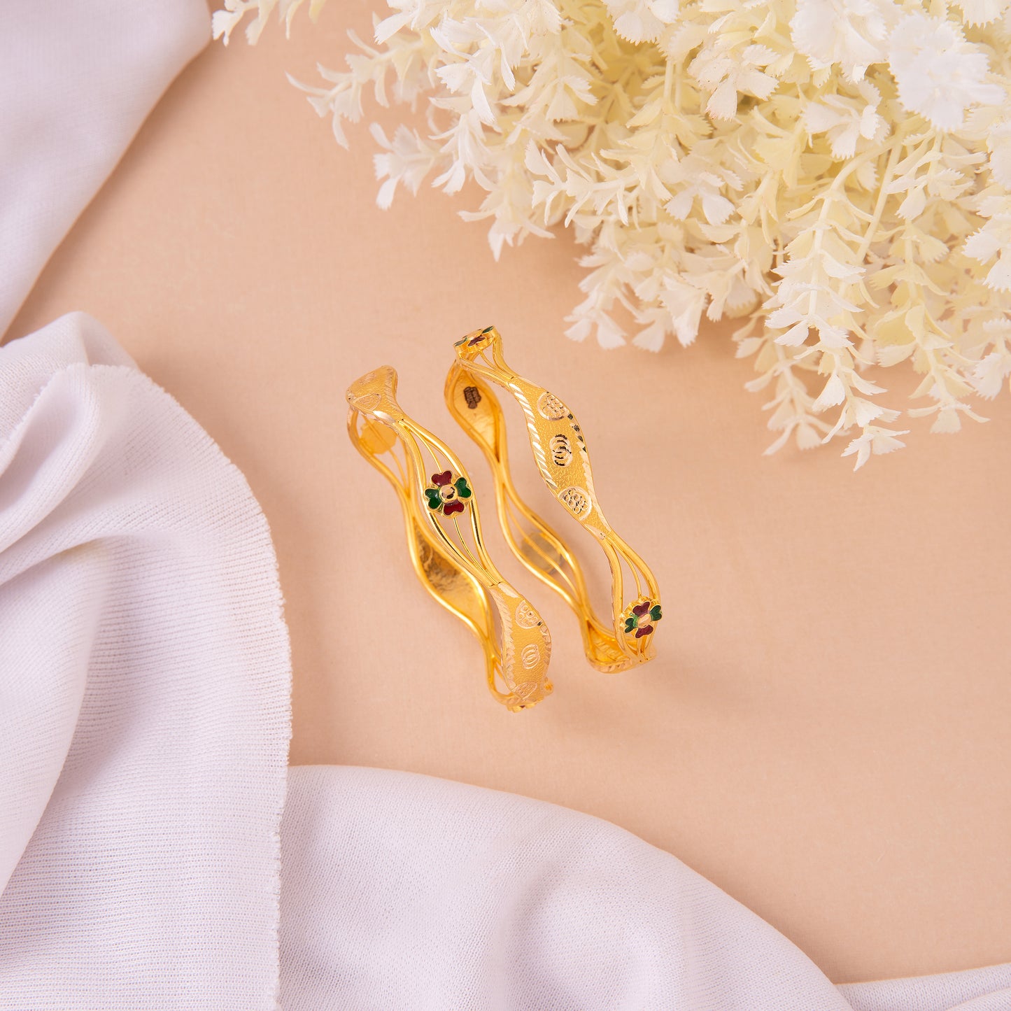 22KT Veena Bangle