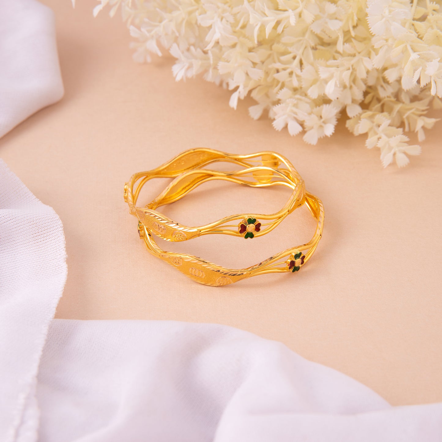 22KT Veena Bangle