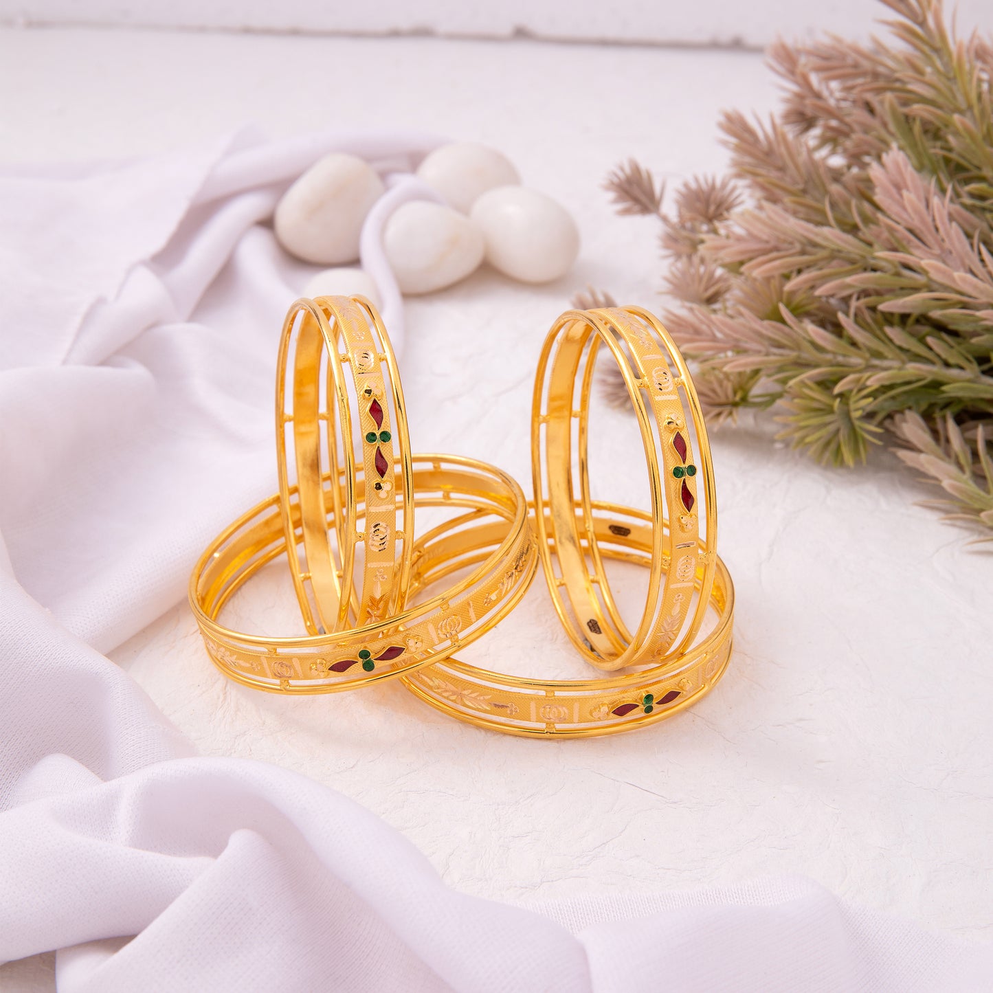 22KT Padma Bangle
