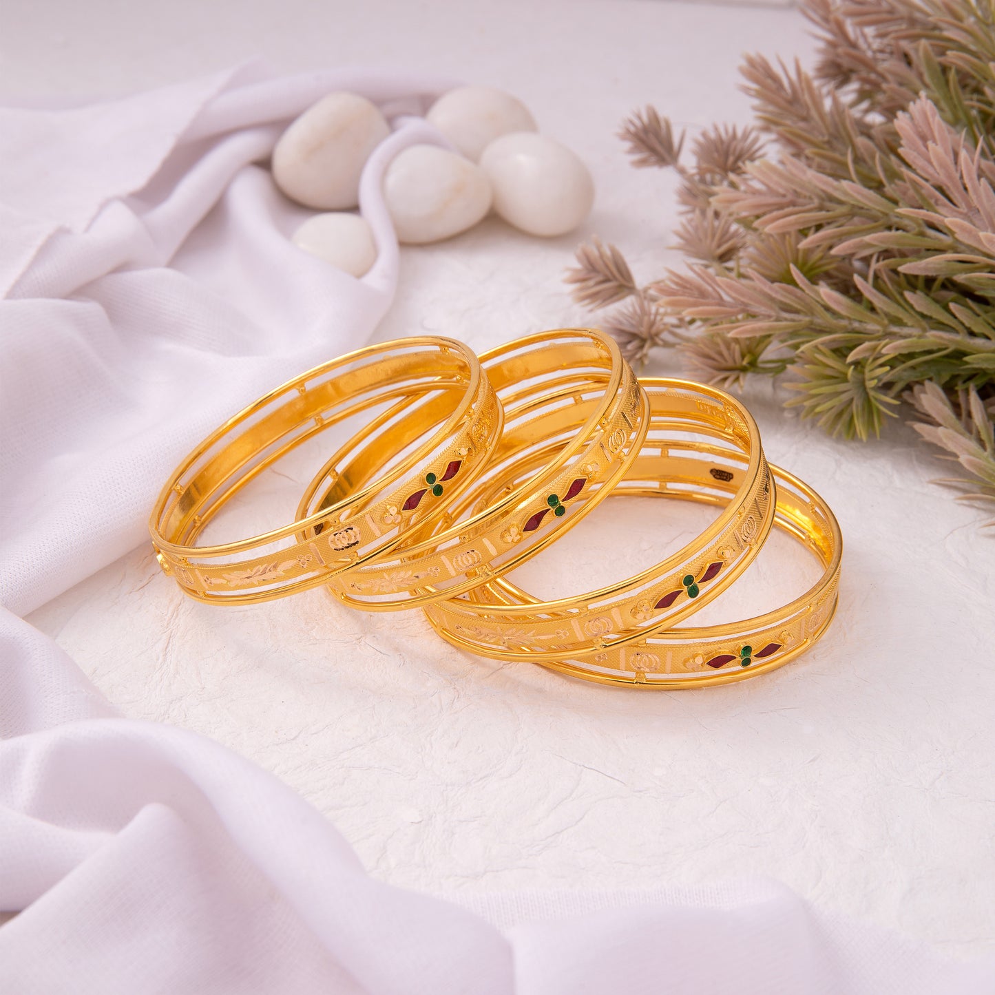 22KT Padma Bangle
