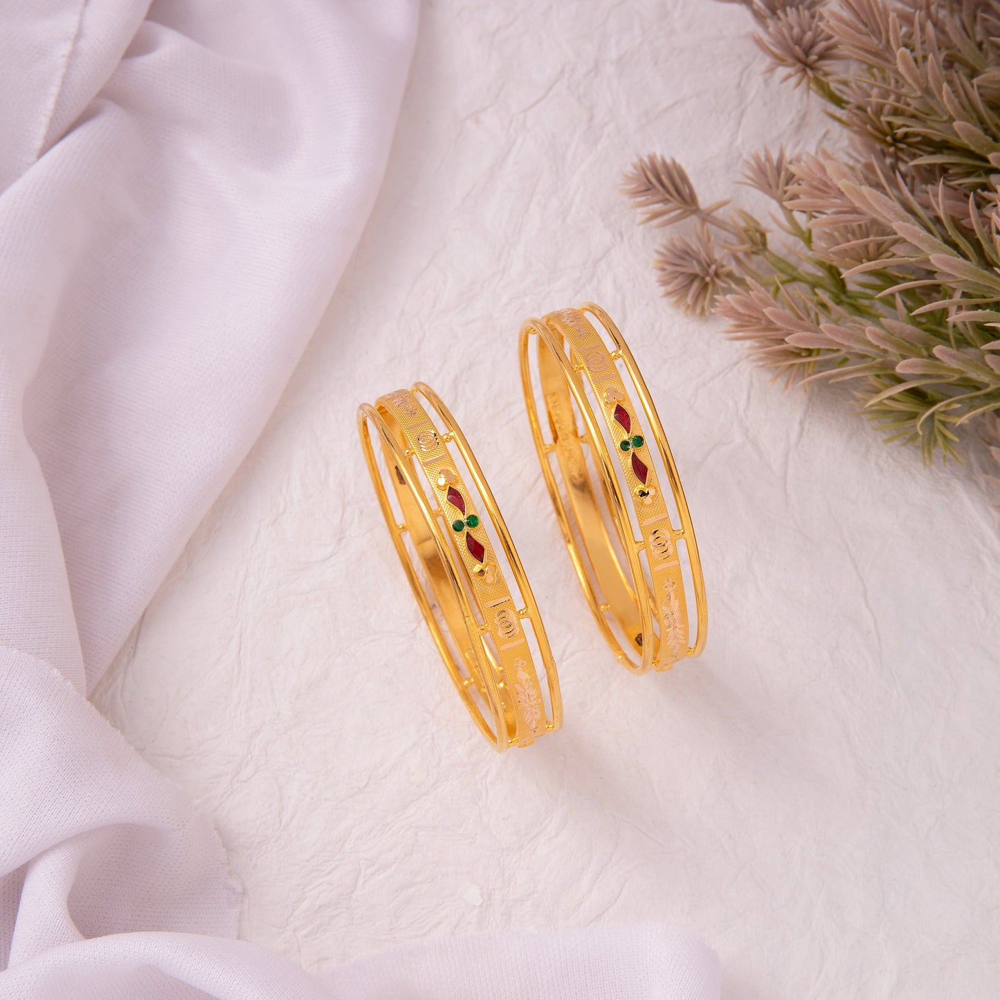 22KT Padma Bangle