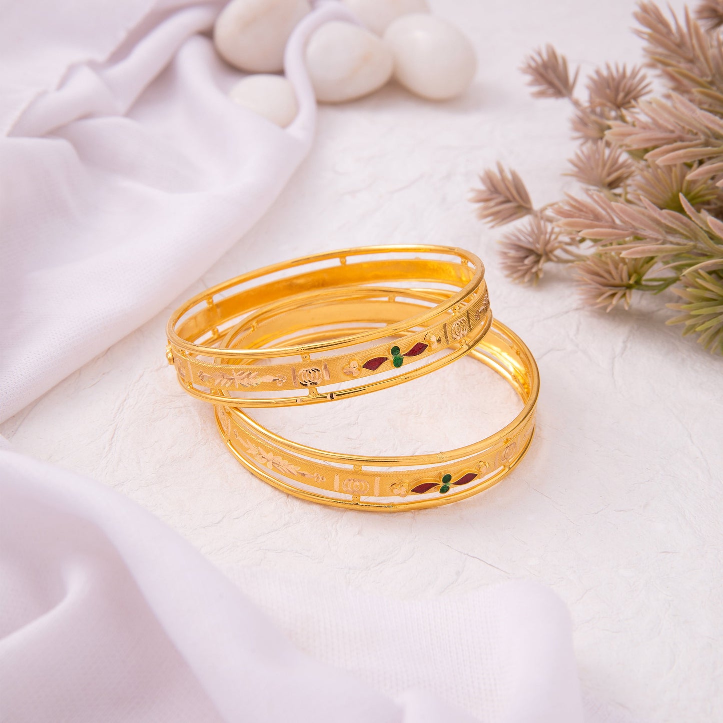 22KT Padma Bangle