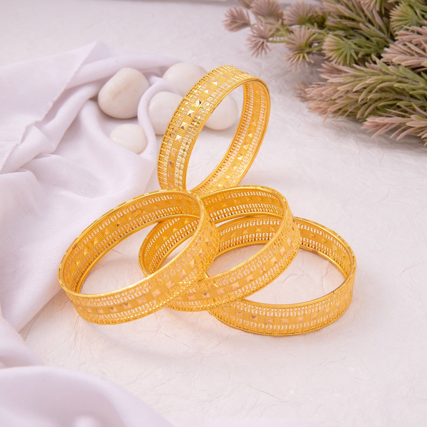 22KT Nupur Bangle