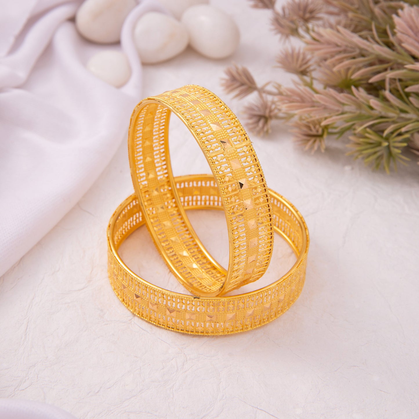 22KT Nupur Bangle