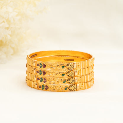 22KT Lakshmi Bangles