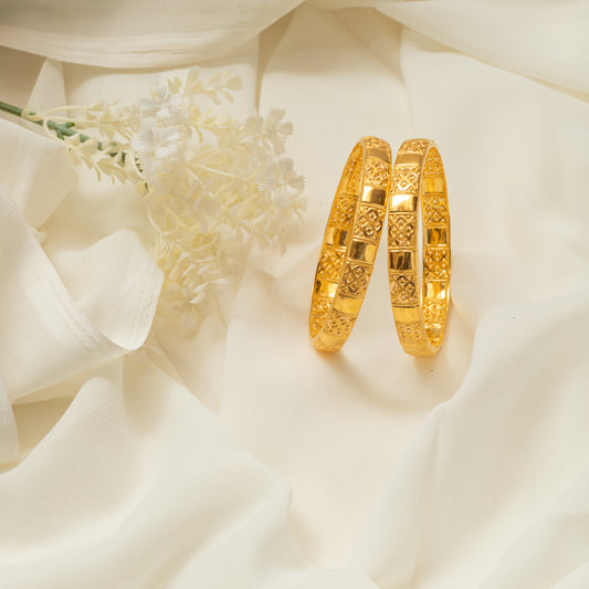 22KT Diya Bangles