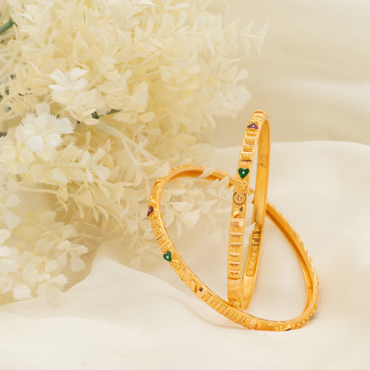 22KT Hridya Bangles